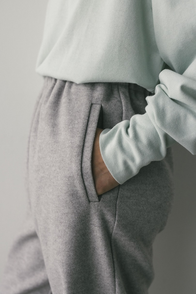 ヘムギャザーフォルムパンツ 詳細画像 GRY 5