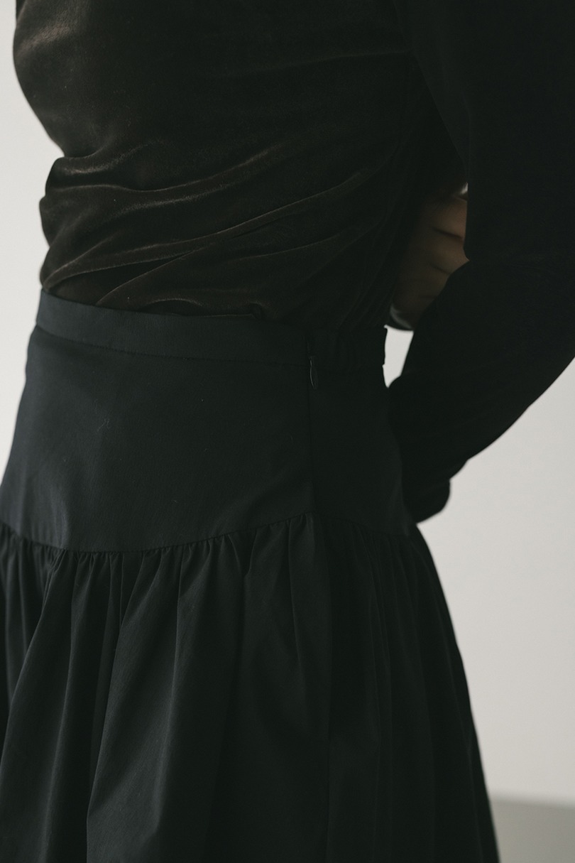 タックアップボリュームスカート 詳細画像 BLK 7