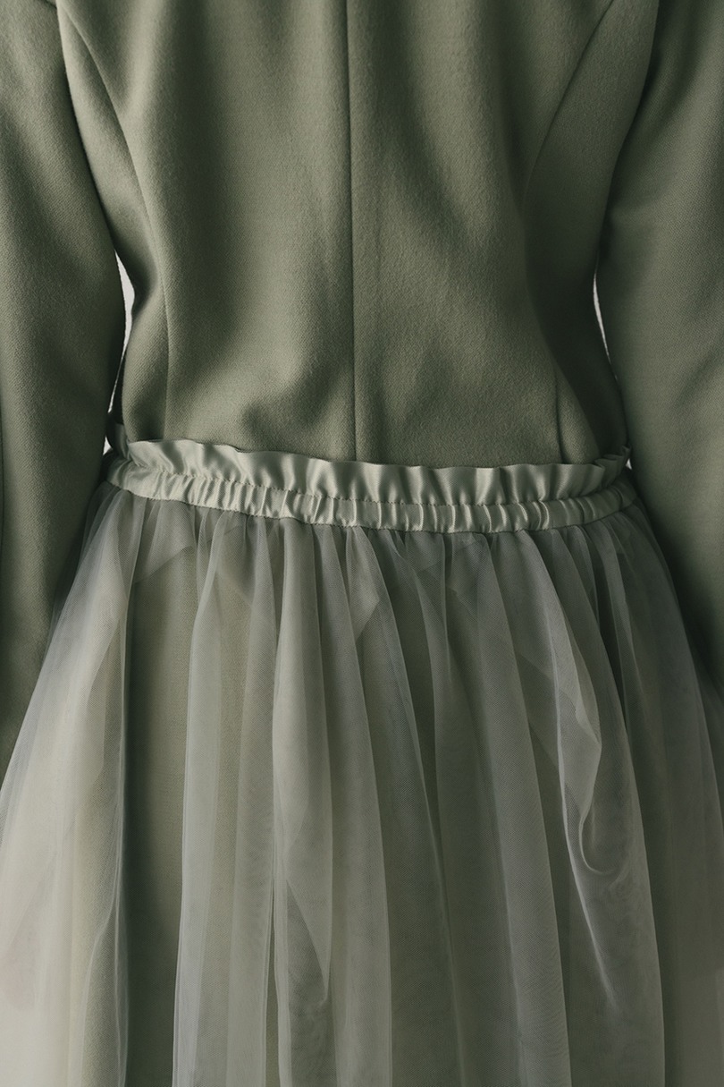 チュールレイヤードスカート 詳細画像 MINT 7