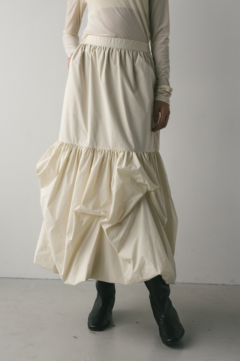 ヘムタックバルーンスカート 詳細画像 WHT 4