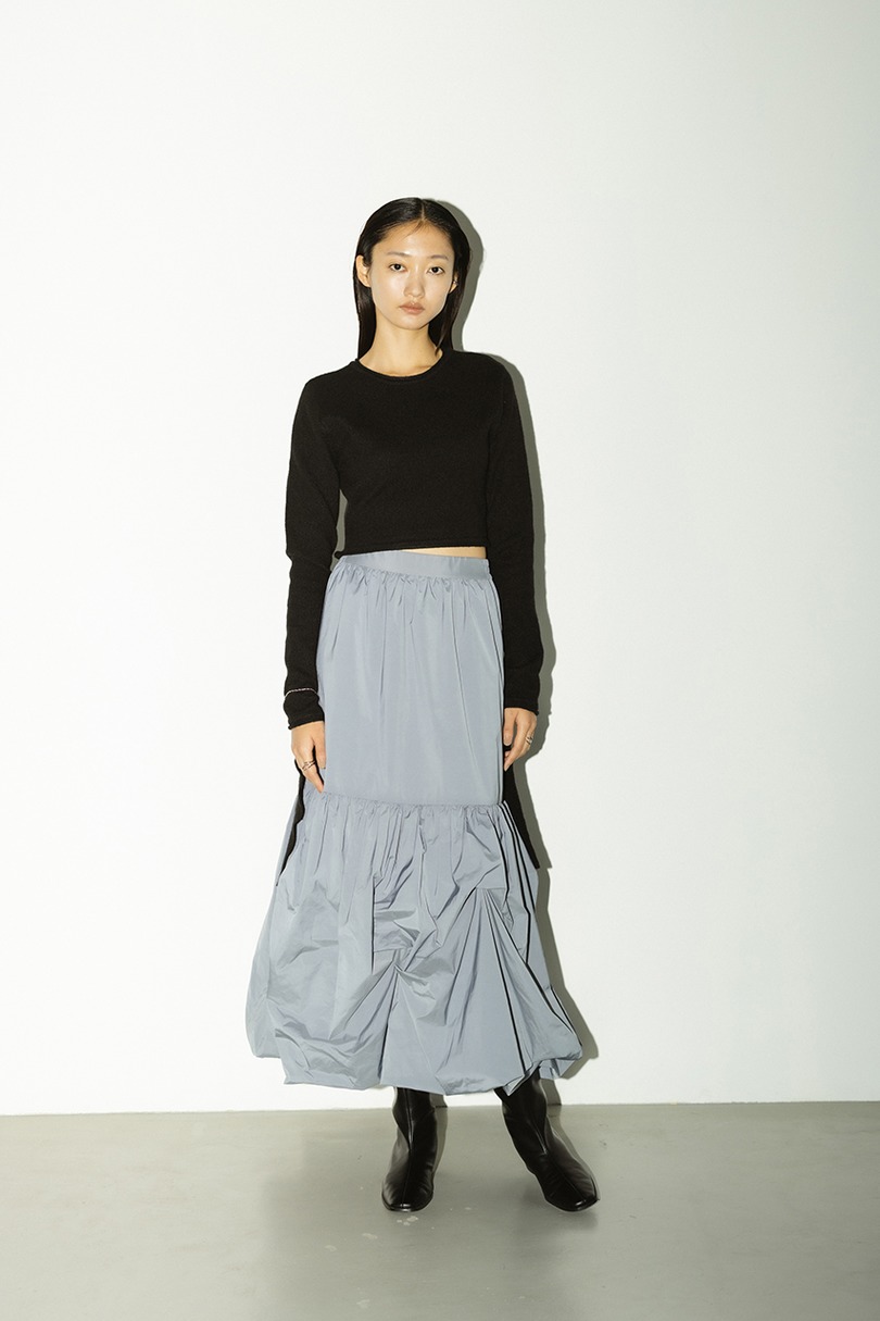 ヘムタックバルーンスカート 詳細画像 BLU 2