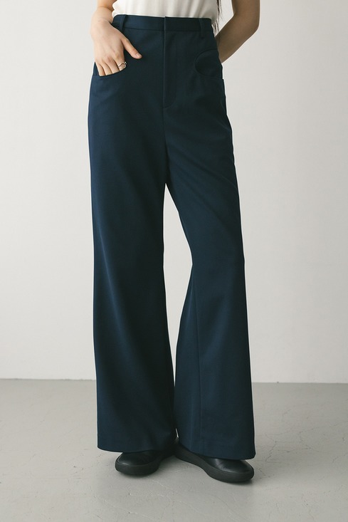 【NEW】スタイルミキサー（STYLEMIXER）/ジャージーセミフレアパンツ ジャージーセミフレアパンツ｜STYLEMIXER（スタイルミキサー）公式通販