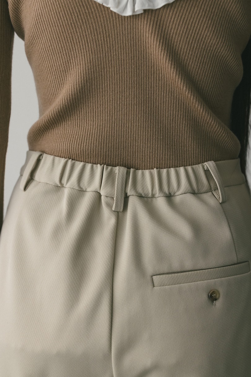 ジャージーセミフレアパンツ 詳細画像 IVOY 8