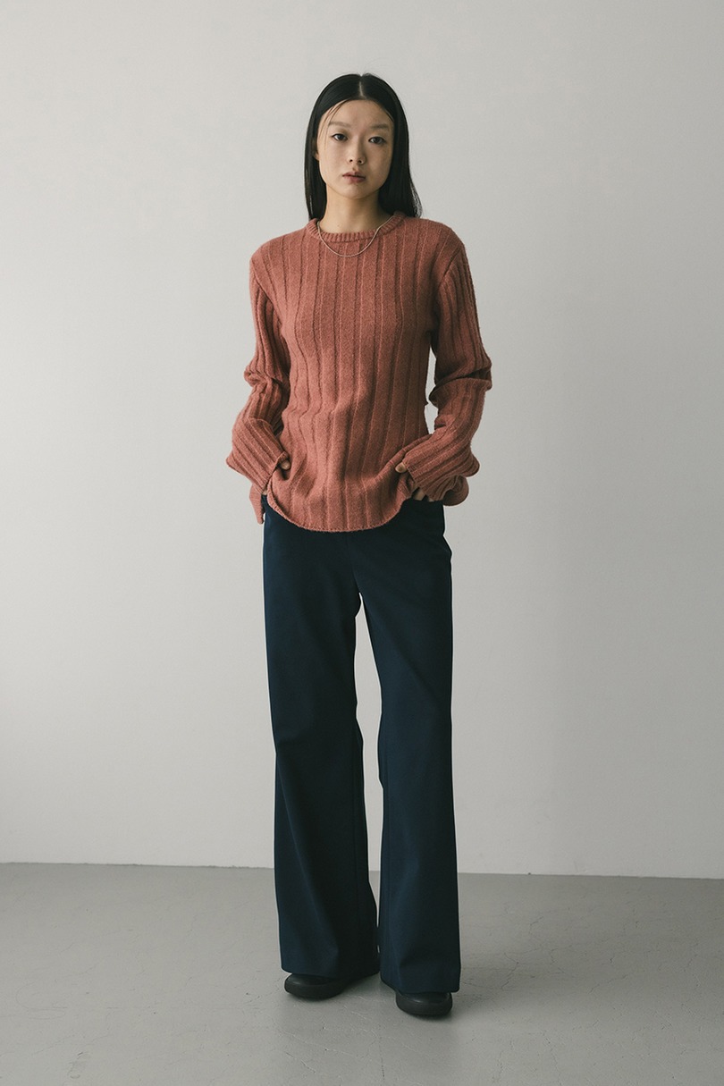 ジャージーセミフレアパンツ｜STYLEMIXER（スタイルミキサー）公式通販