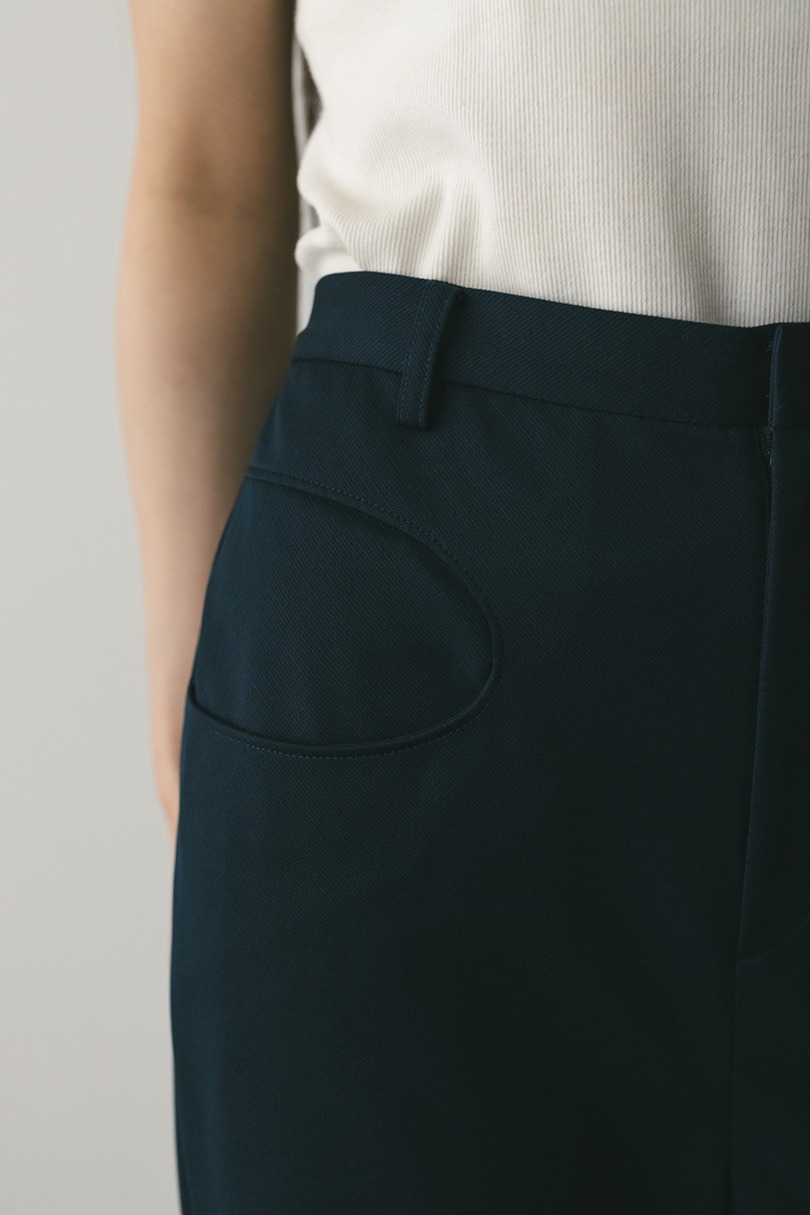 ジャージーセミフレアパンツ 詳細画像 NVY 6