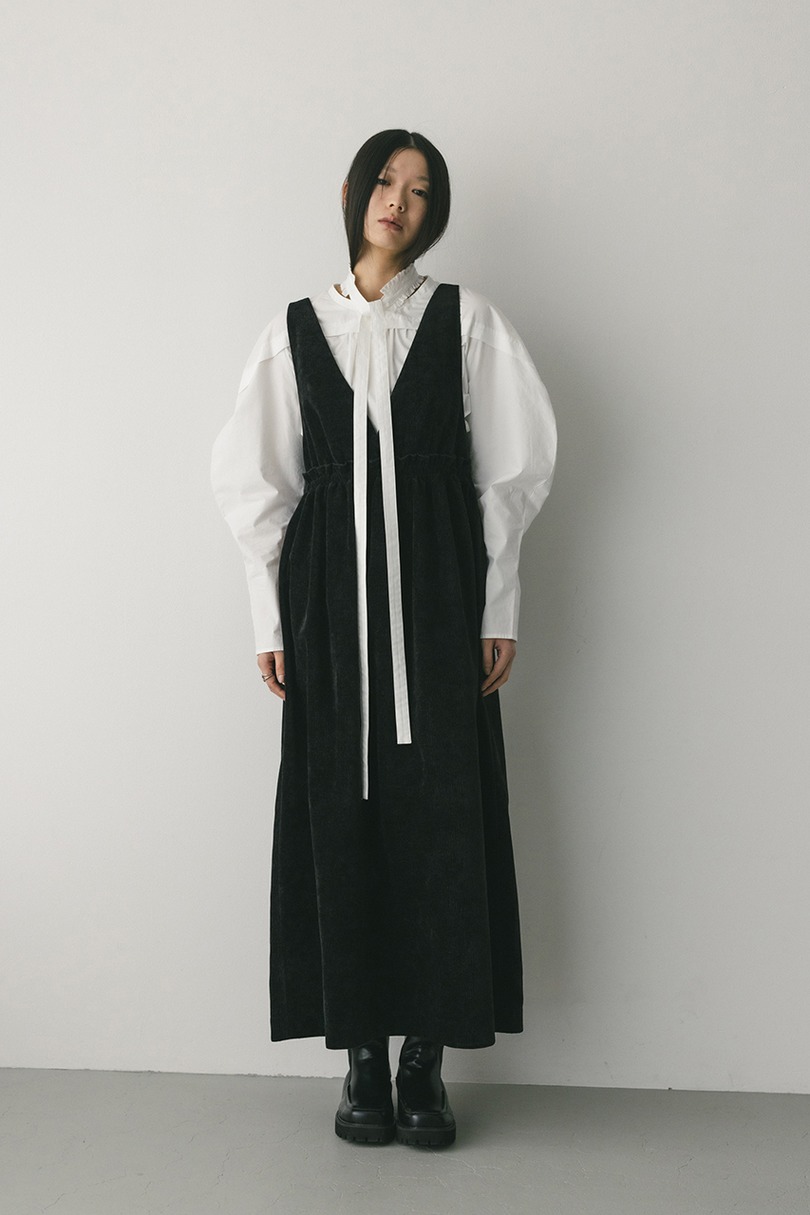 2WAYベロアジャンパースカート