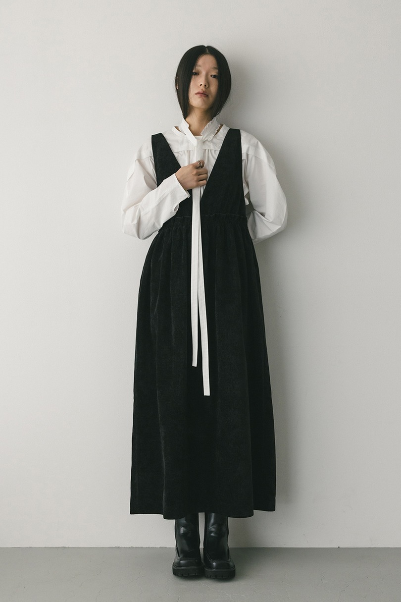 2WAYベロアジャンパースカート 詳細画像 BLK 2