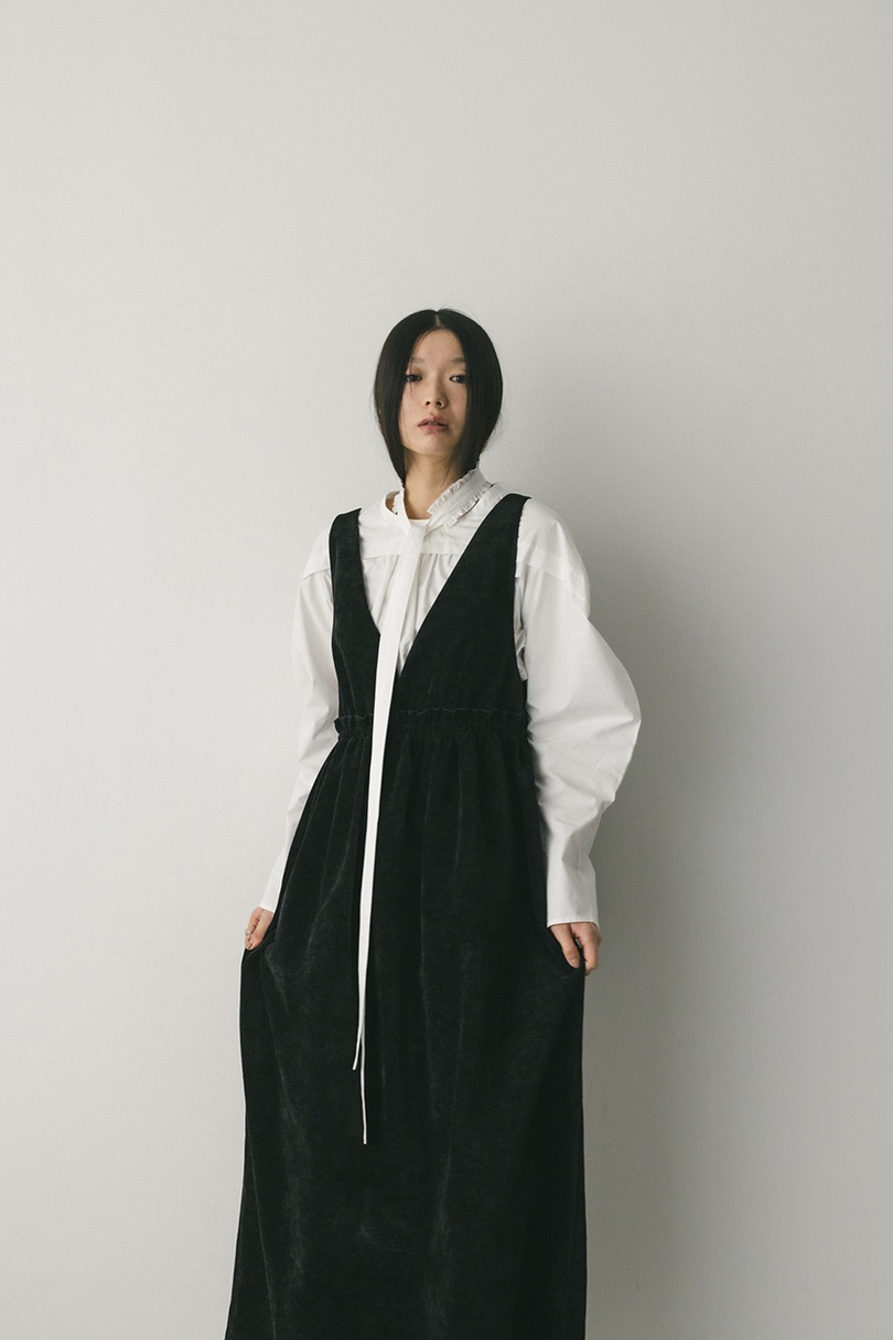 2WAYベロアジャンパースカート 詳細画像 BLK 3