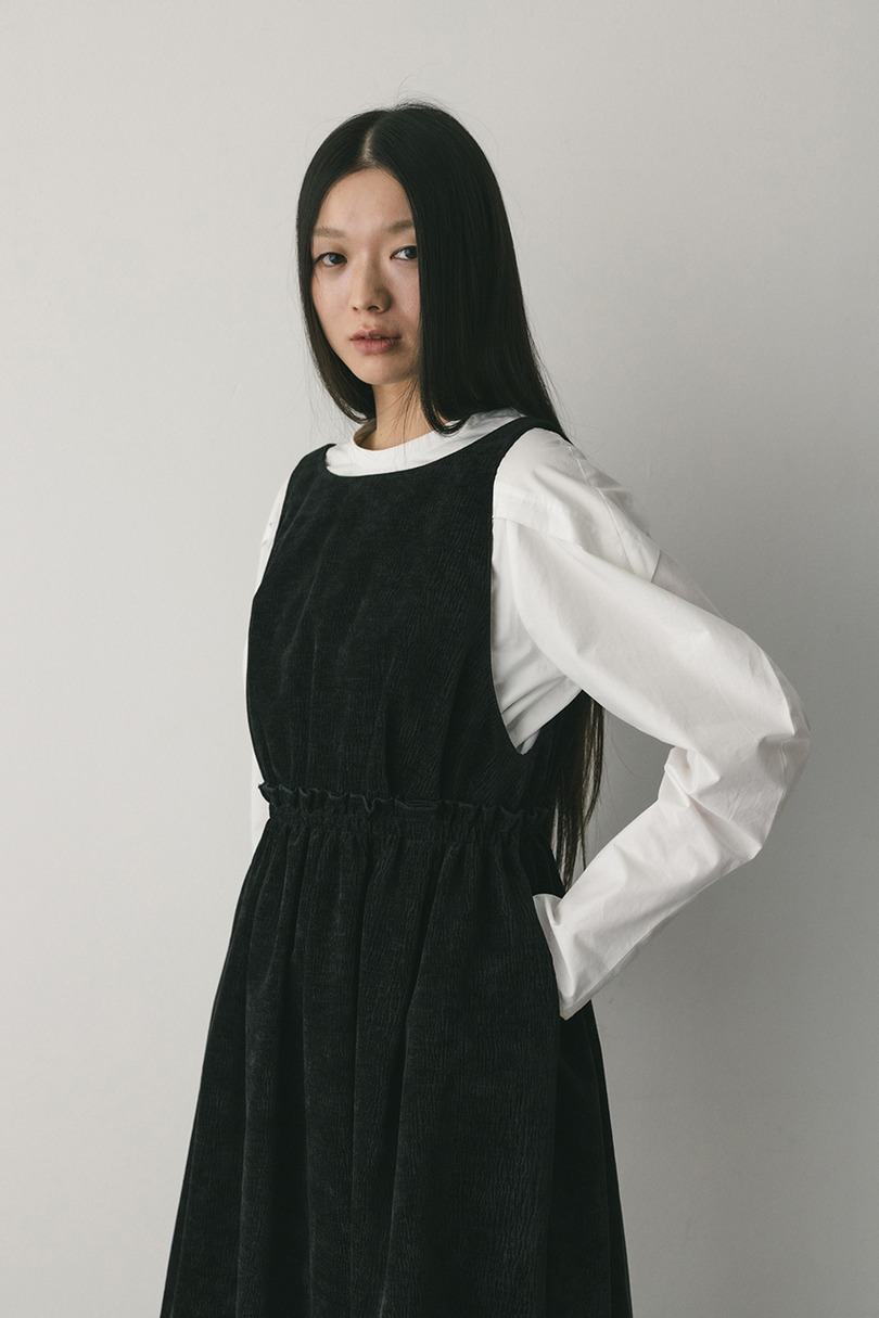 2WAYベロアジャンパースカート 詳細画像 BLK 8