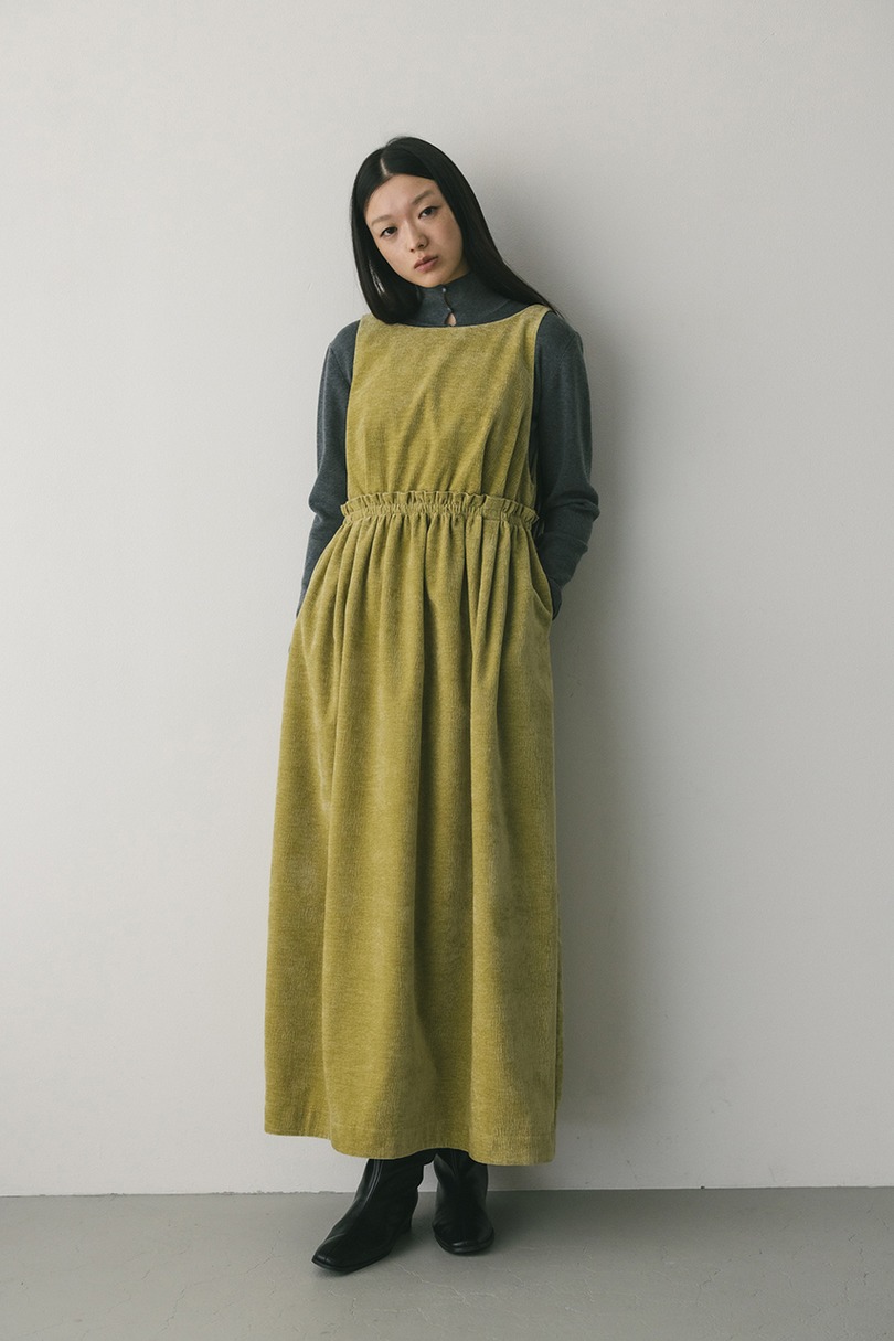 2WAYベロアジャンパースカート