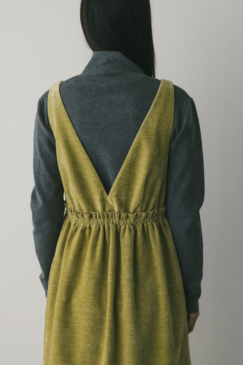 2WAYベロアジャンパースカート 詳細画像 LIME 12