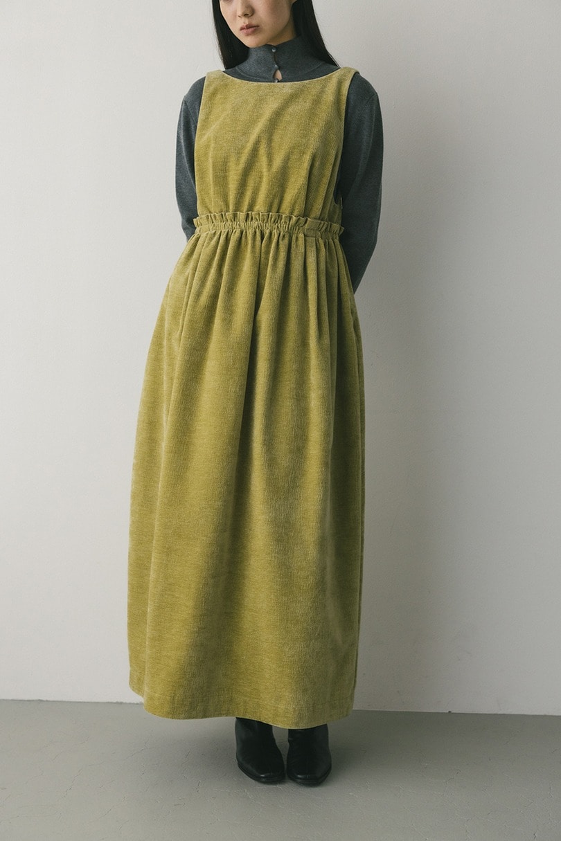 2WAYベロアジャンパースカート 詳細画像 LIME 5