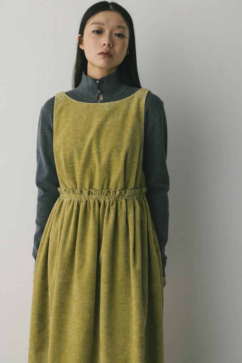 2WAYベロアジャンパースカート 詳細画像 LIME 6