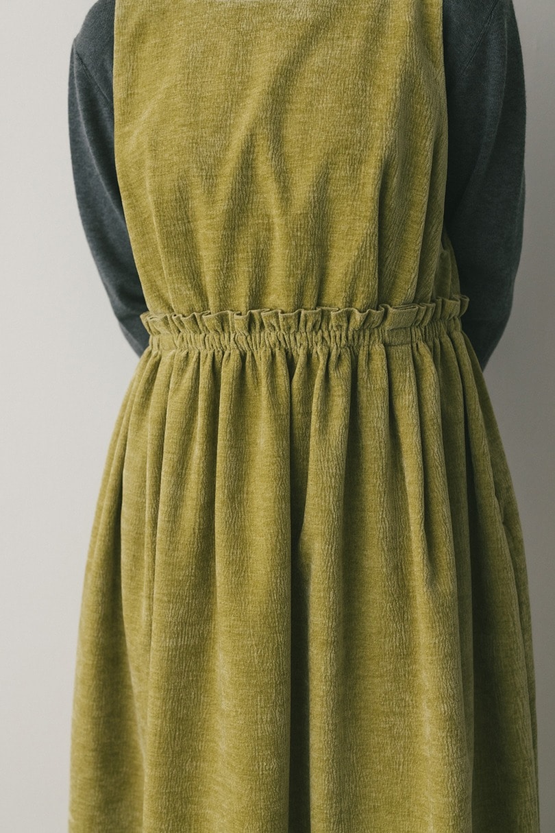 2WAYベロアジャンパースカート 詳細画像 LIME 7