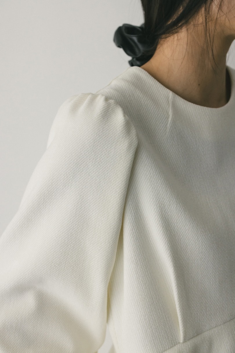 コーデュロイペプラムショートオールインワン 詳細画像 WHT 4