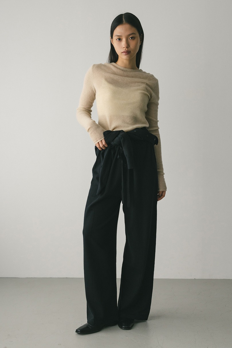 ルーズニットオールインワン