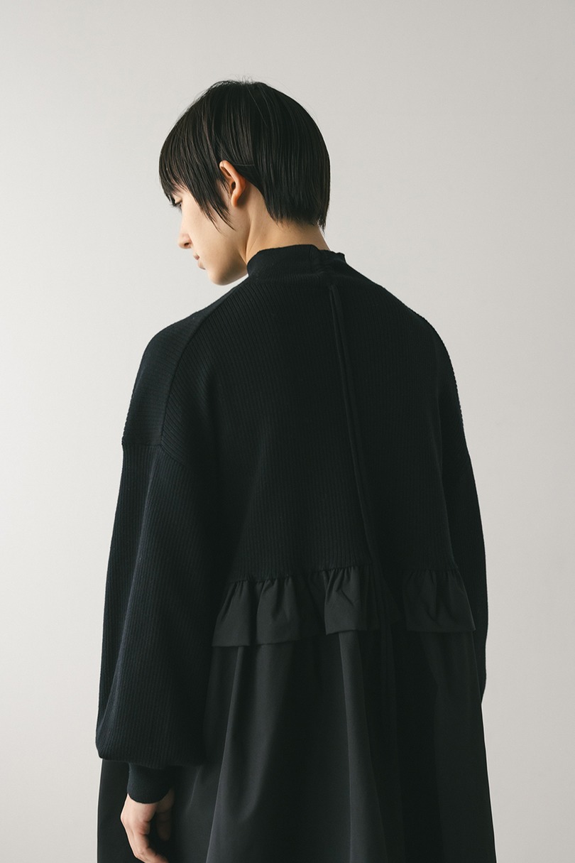 バックストリングコンビネーションワンピース 詳細画像 BLK 11