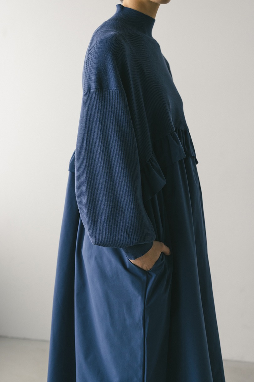 バックストリングコンビネーションワンピース 詳細画像 BLU 10