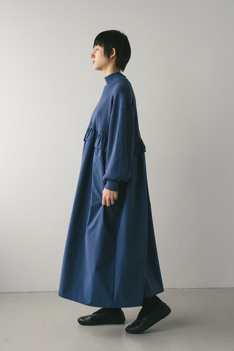 バックストリングコンビネーションワンピース 詳細画像 BLU 6