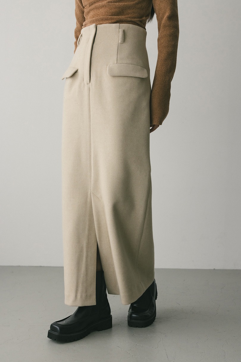 フロントポケットナロースカート 詳細画像 IVOY 3