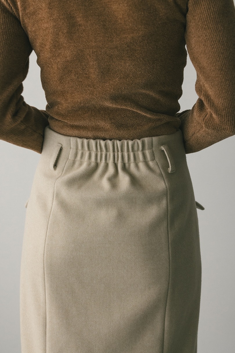 フロントポケットナロースカート 詳細画像 IVOY 9