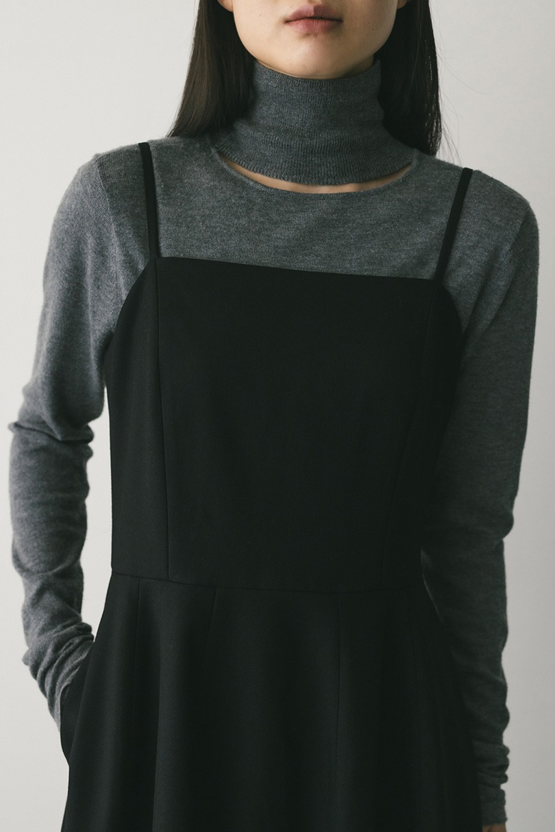 フォルムパターンキャミワンピース 詳細画像 BLK 6