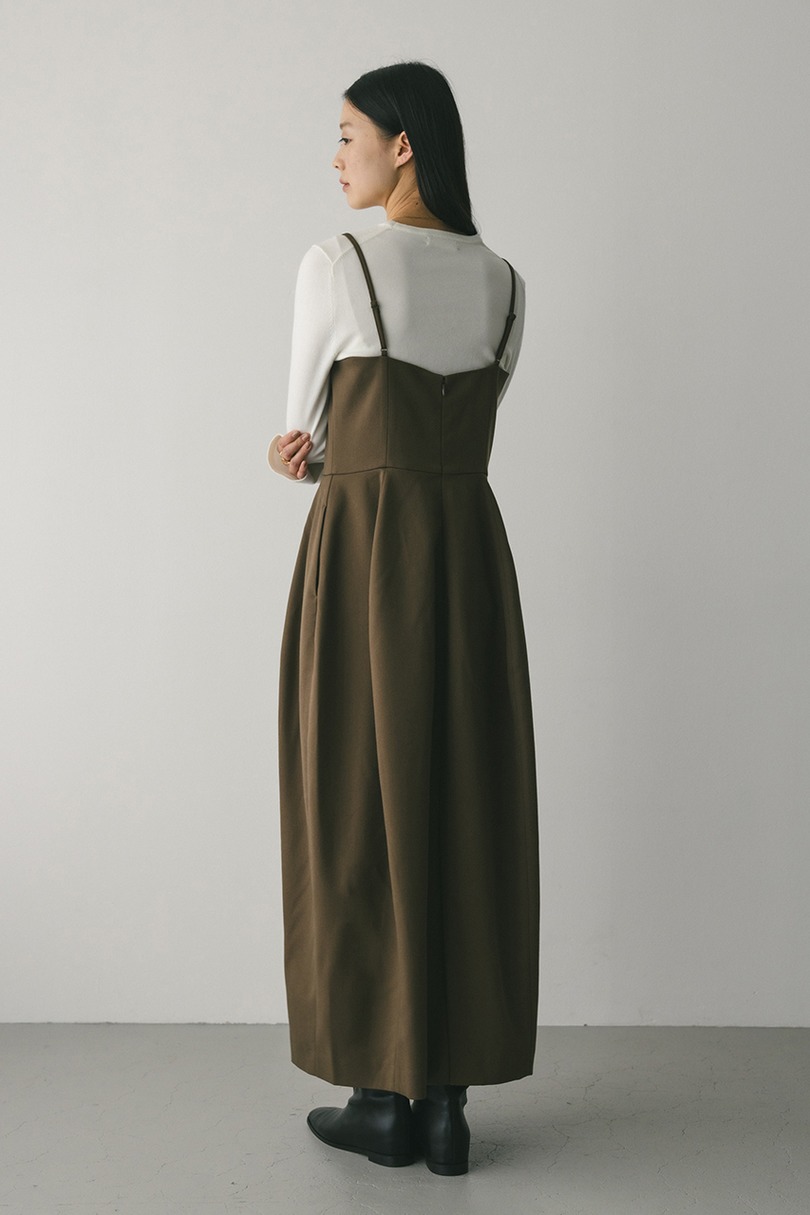 フォルムパターンキャミワンピース 詳細画像 BRN 7