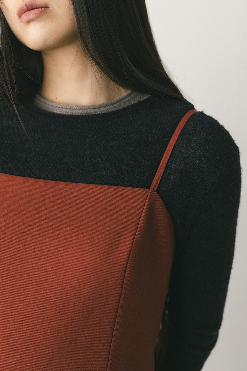 フォルムパターンキャミワンピース 詳細画像 D/ORG 3