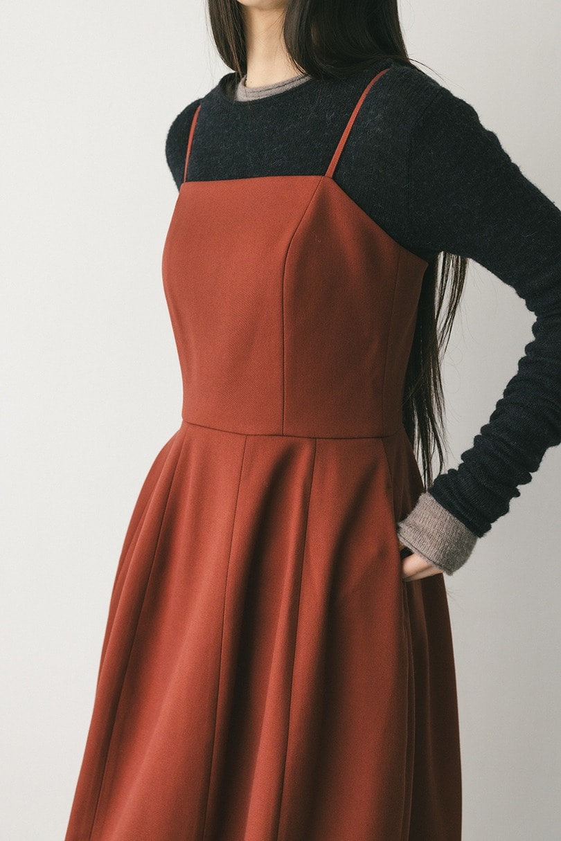 フォルムパターンキャミワンピース 詳細画像 D/ORG 4