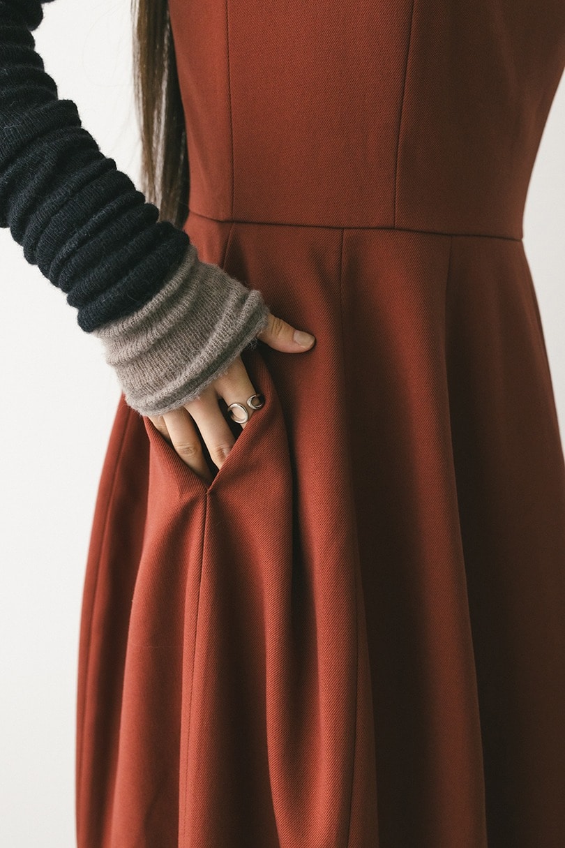 フォルムパターンキャミワンピース 詳細画像 D/ORG 5