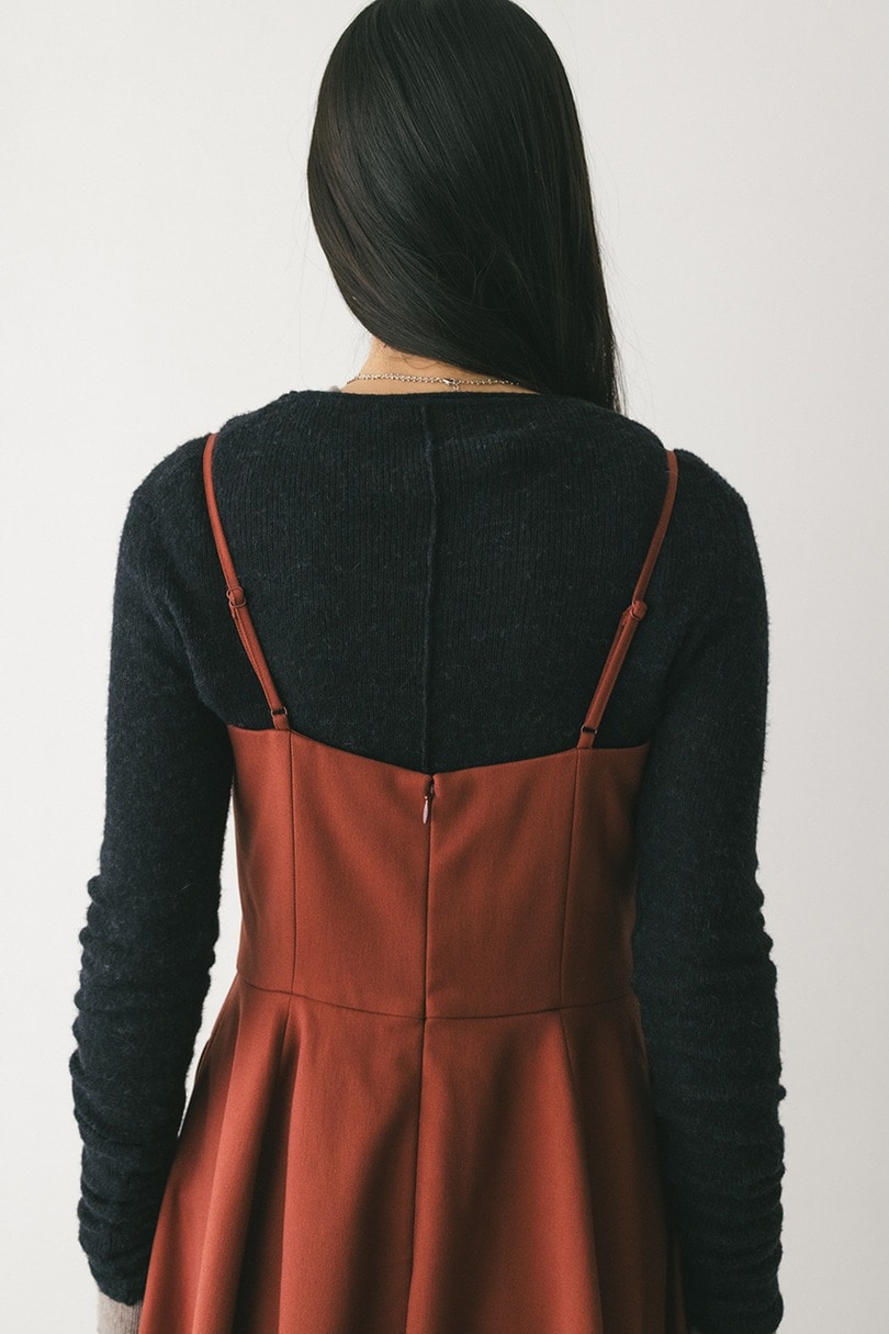 フォルムパターンキャミワンピース 詳細画像 D/ORG 8