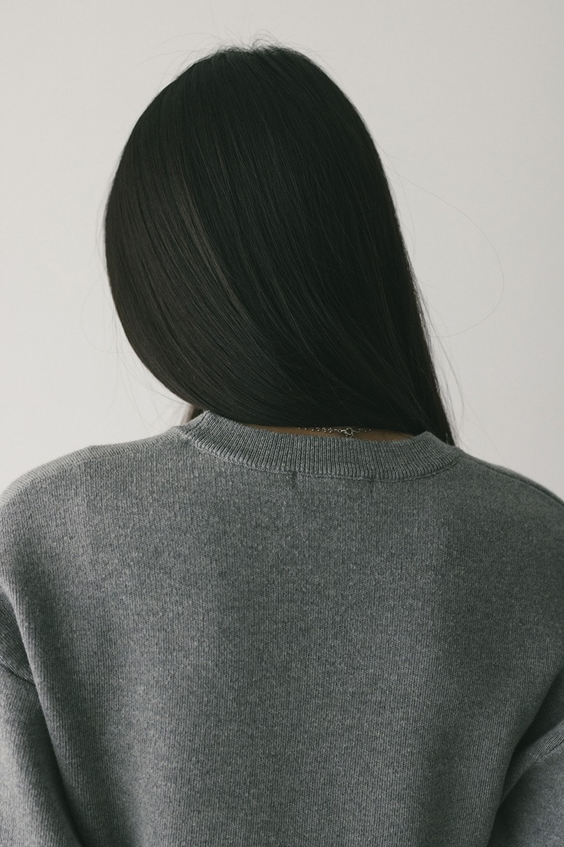 ヘムバルーンニットトップ 詳細画像 GRY 10