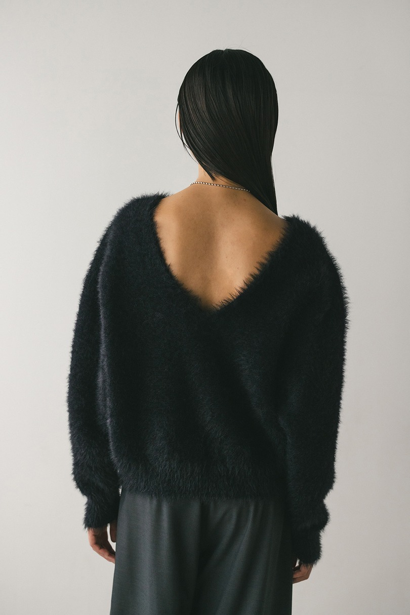 2WAYシャギーニット 詳細画像 BLK 7