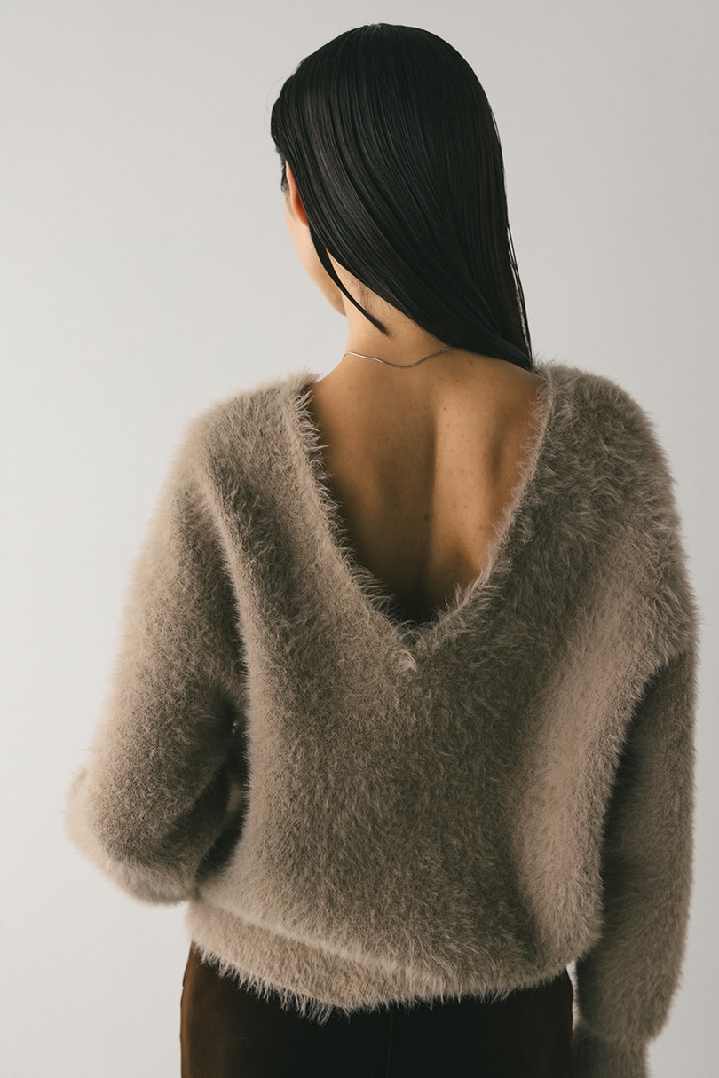 2WAYシャギーニット 詳細画像 BEG 11