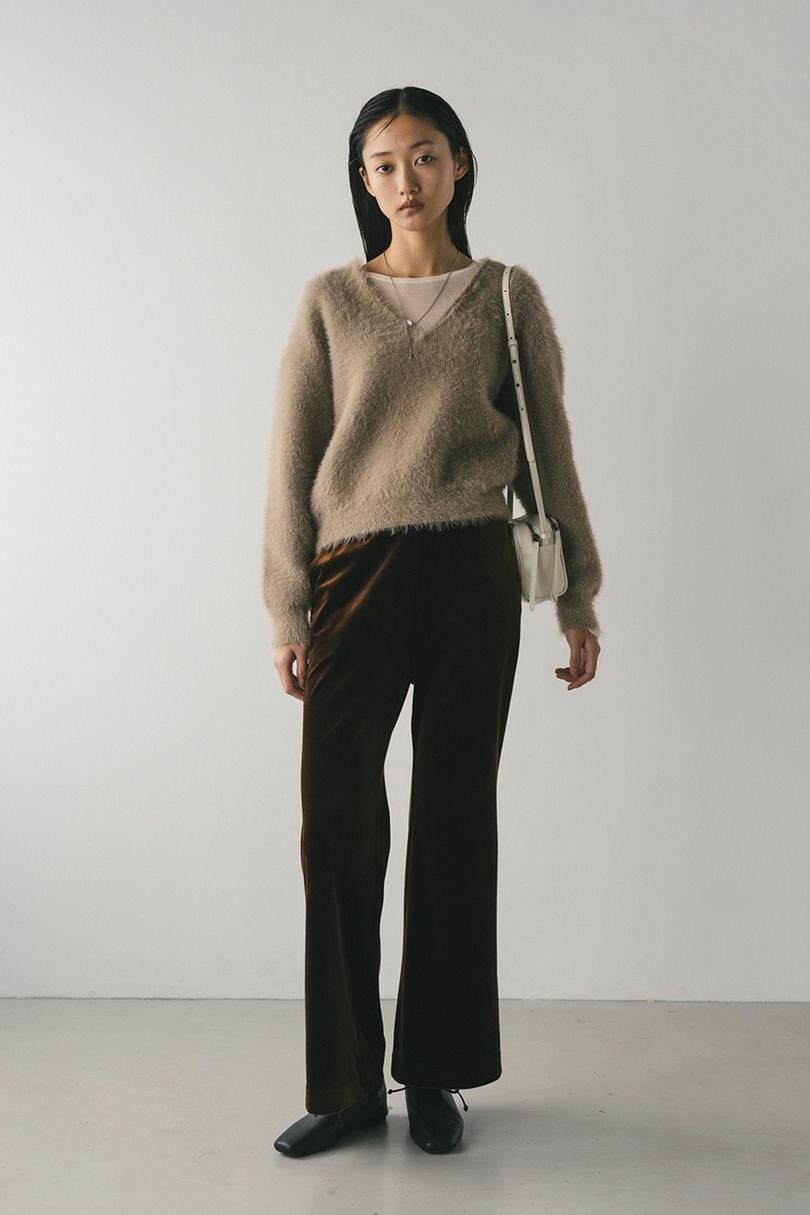 2WAYシャギーニット 詳細画像 BEG 2