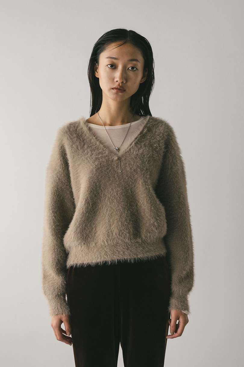 2WAYシャギーニット 詳細画像 BEG 4