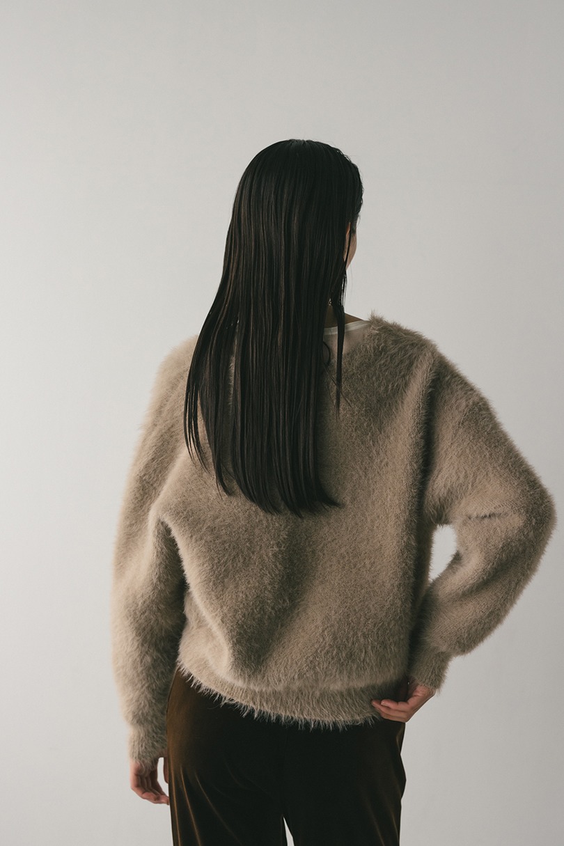 2WAYシャギーニット 詳細画像 BEG 9