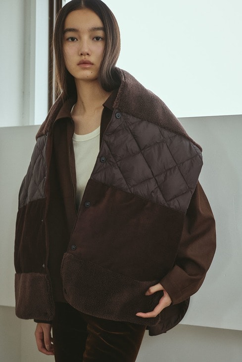 新品未使用【別注】TAIONダウンマフラー 別注】TAIONダウンマフラー｜STYLEMIXER（スタイルミキサー