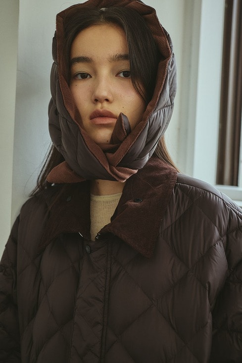 別注】TAIONダウンスカーフマフラー｜STYLEMIXER（スタイルミキサー