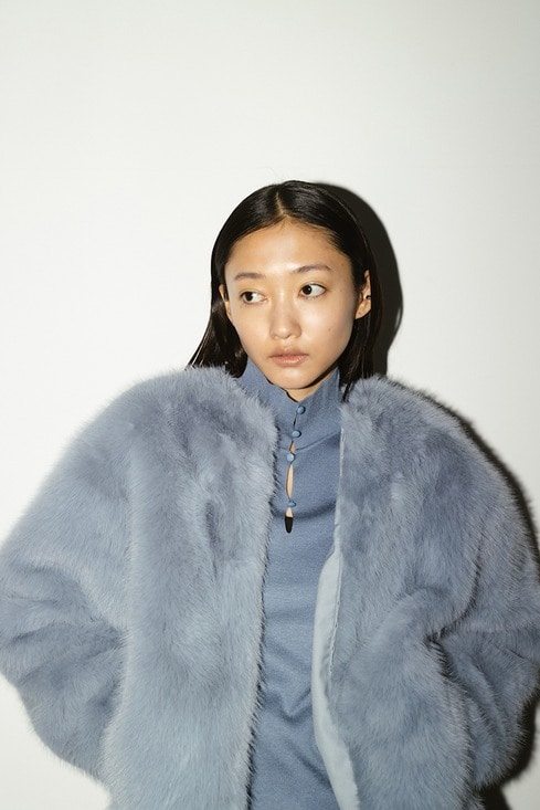 ノーカラーファージャケット｜STYLEMIXER（スタイルミキサー）公式通販