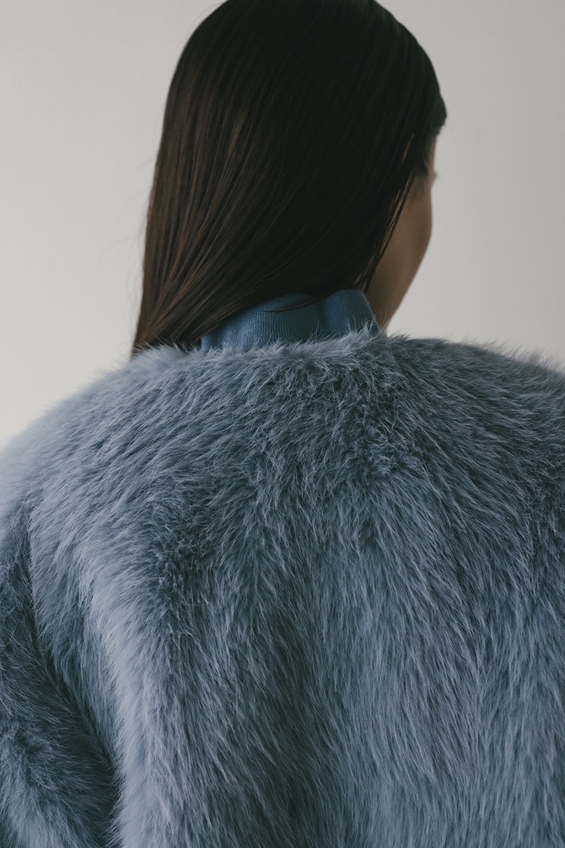 ノーカラーファージャケット 詳細画像 SAX 10