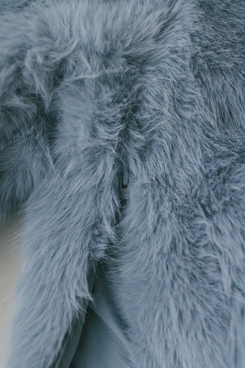 ノーカラーファージャケット 詳細画像 SAX 14