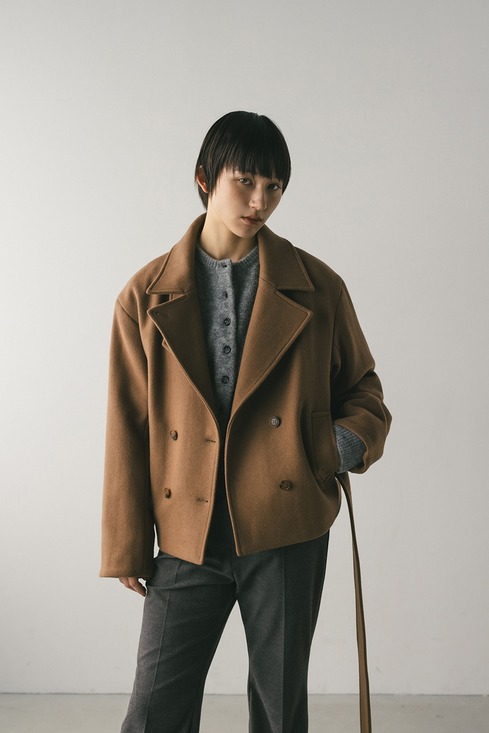 ウールベルトショートコート｜STYLEMIXER（スタイルミキサー）公式通販