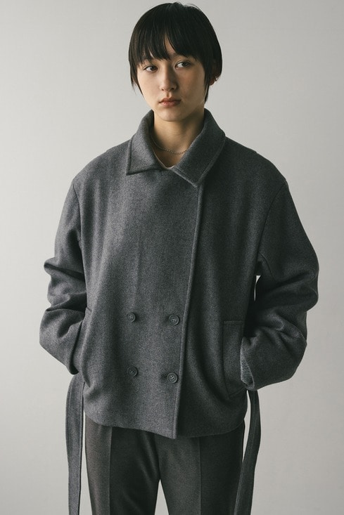 ウールベルトショートコート｜STYLEMIXER（スタイルミキサー）公式通販