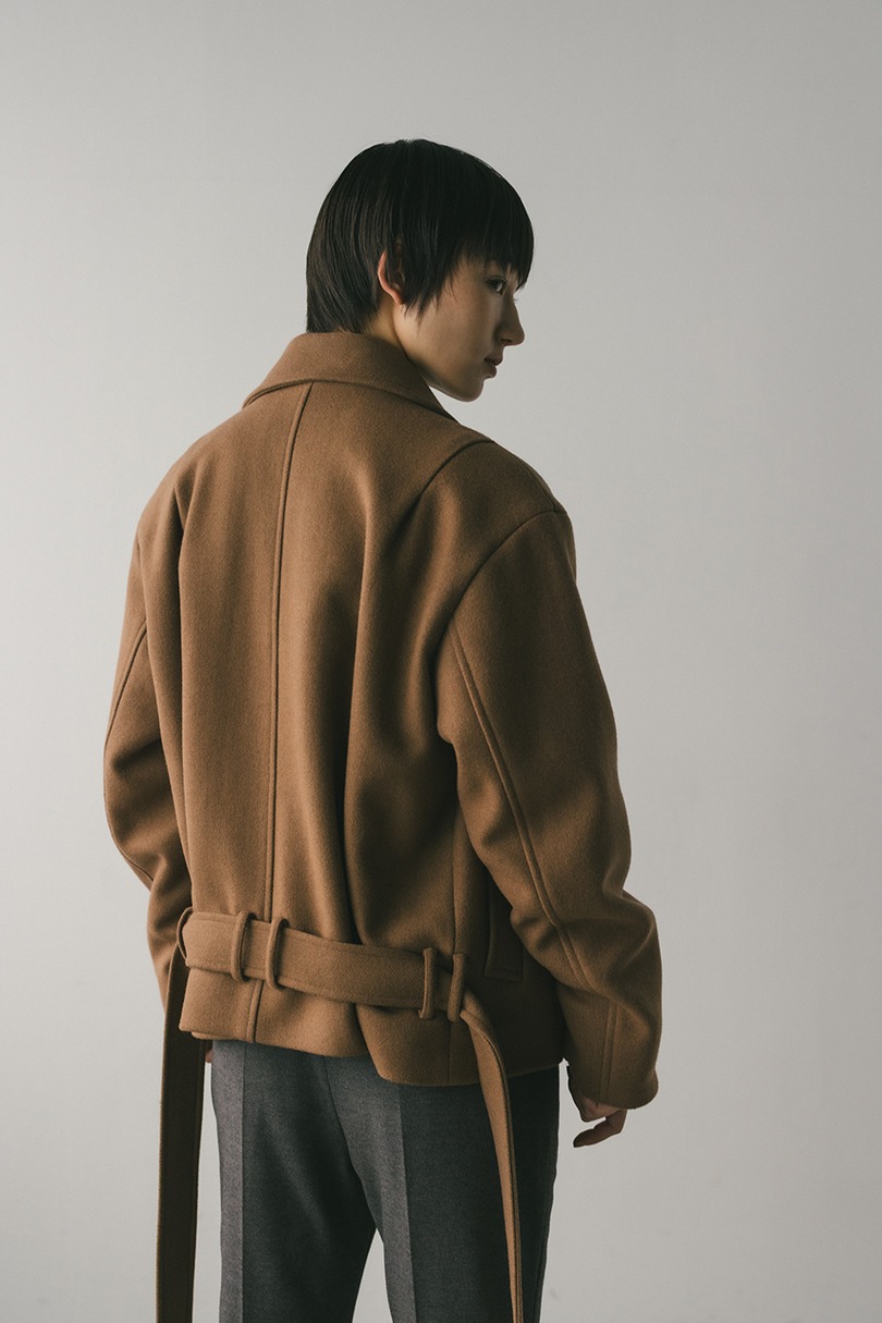ウールベルトショートコート 詳細画像 CAM 12