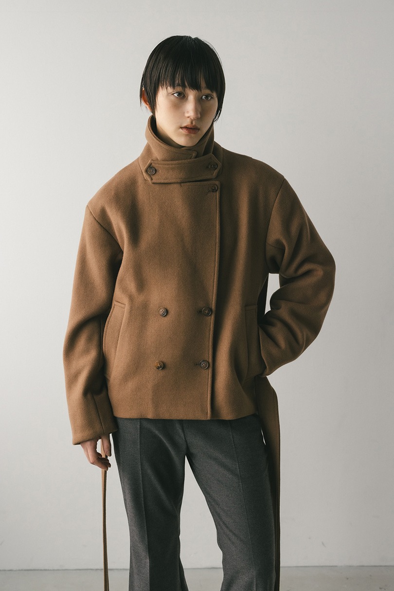 ウールベルトショートコート 詳細画像 CAM 8