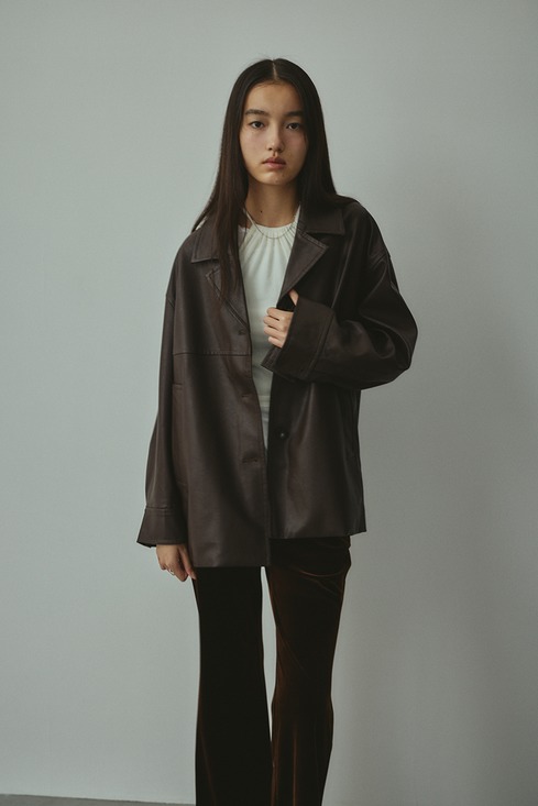 フェイクレザージャケット｜STYLEMIXER（スタイルミキサー）公式通販サイト