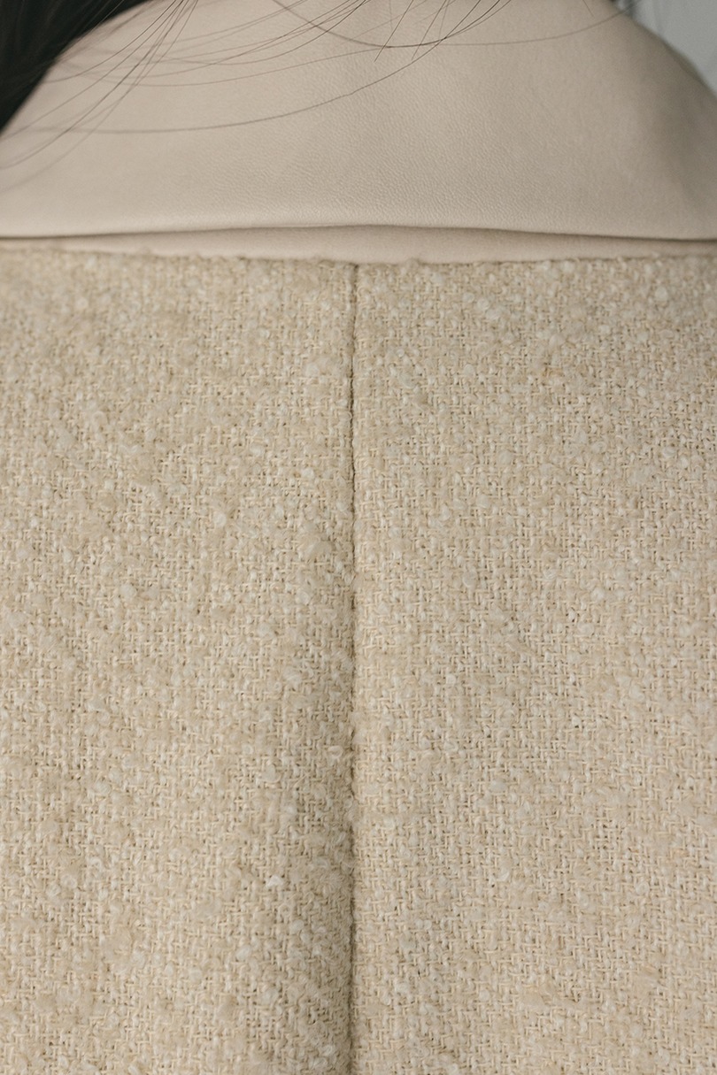 ツイードミディコート 詳細画像 BEG 13