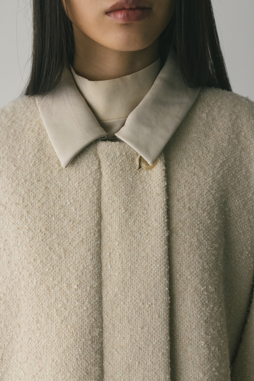 ツイードミディコート 詳細画像 BEG 5