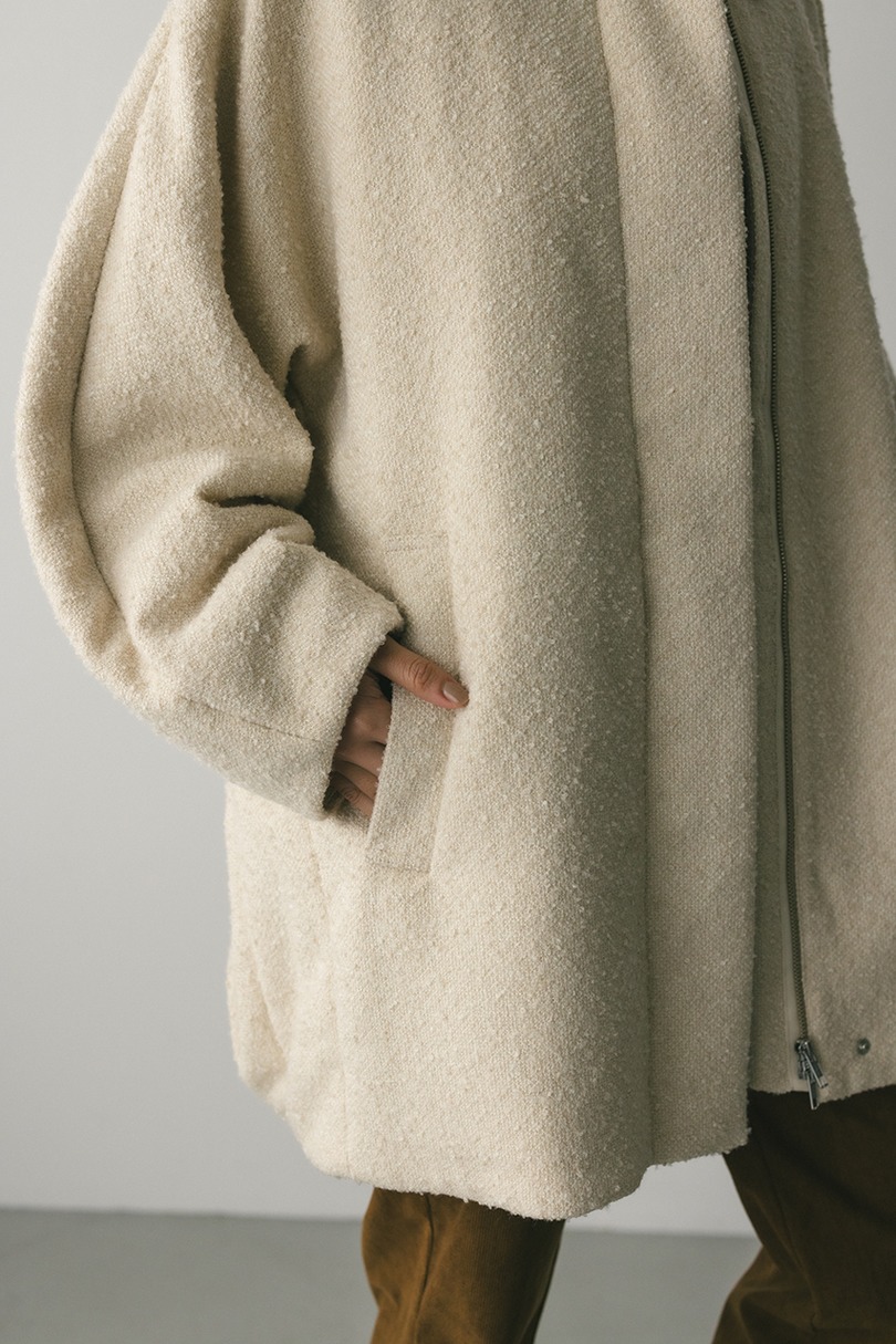 ツイードミディコート 詳細画像 BEG 8